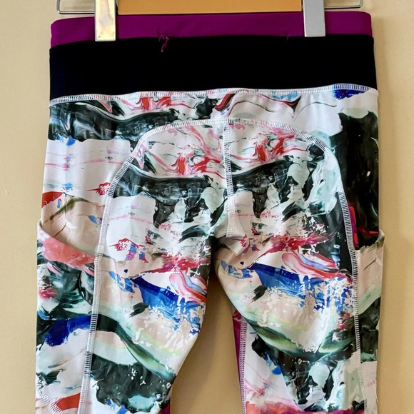 Lululemon|$15|Size 4 Speed Tight III All Full-On Luxtreme Pigment Wave Leggings - Picture 4 of 9